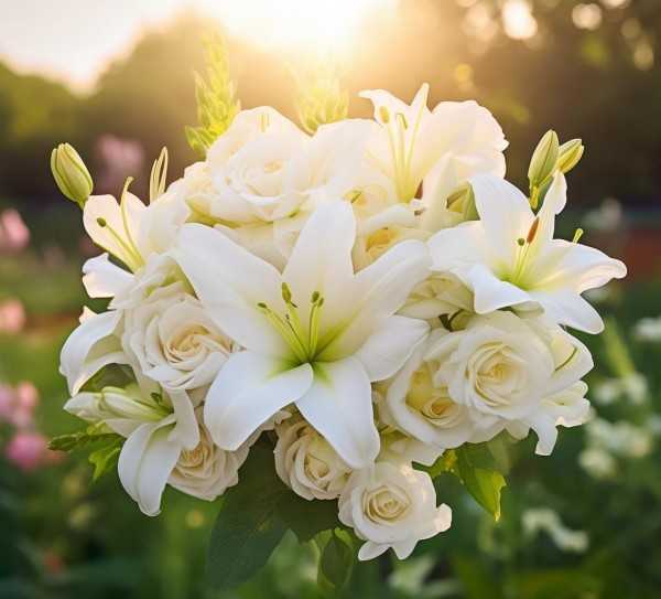 花语传情，纯洁祝福的花之使者