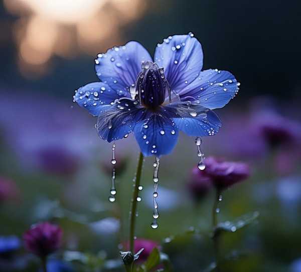 花语泪痕，揭秘哭泣花朵的情感象征