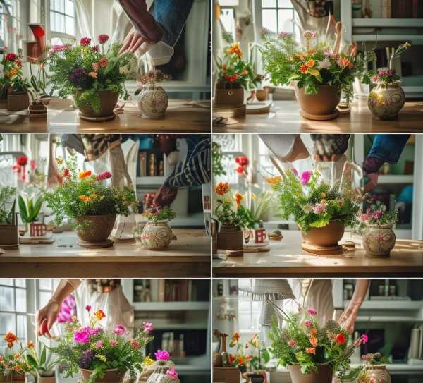 DIY家居美学，鲜花盆景制作攻略