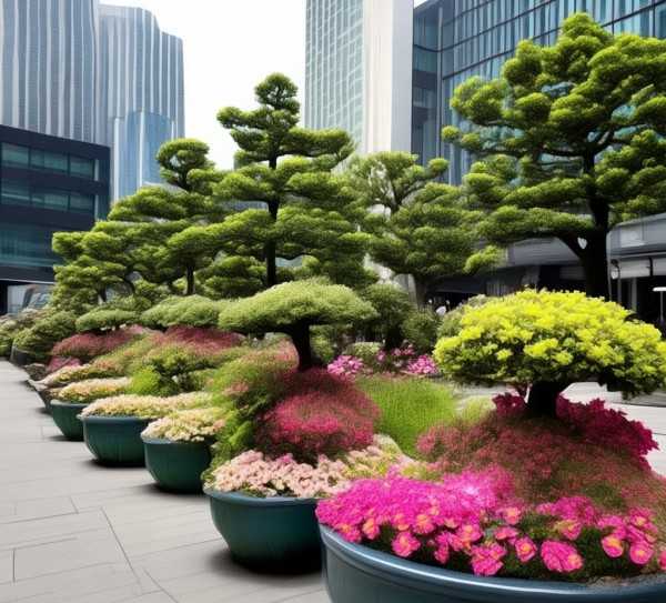 都市绿韵，广州鲜花盆景，自然之美点亮城市生活