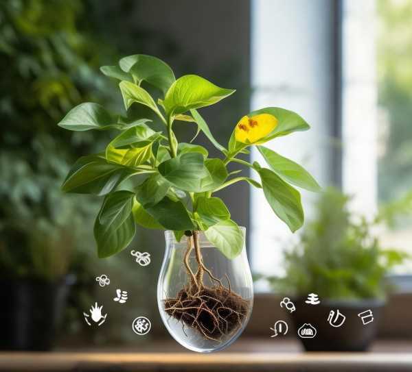 绿萝叶发黄，探秘植物健康危机与对策