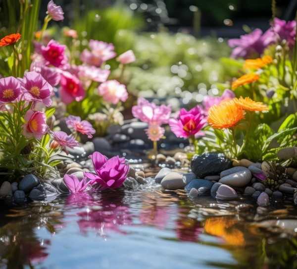 水中养花秘籍，小物助力花朵持久绽放