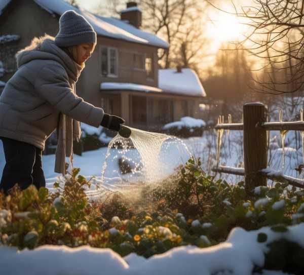 冬日室外植物浇水秘籍