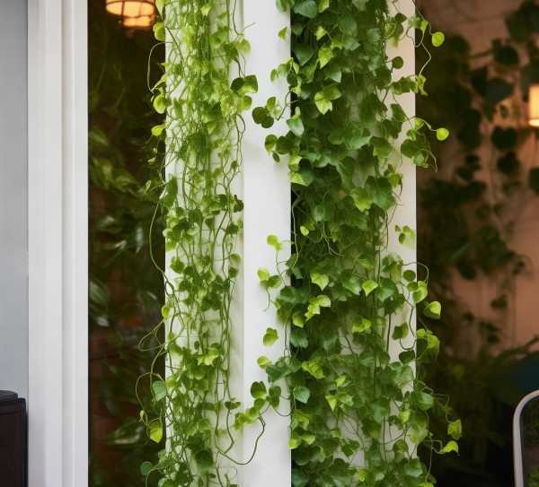 绿萝柱家居垂直景观DIY，打造绿意盎然的立体绿植空间